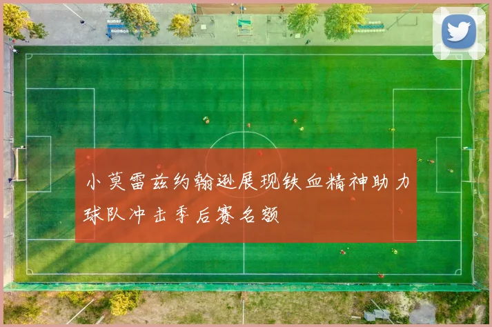 小莫雷兹约翰逊展现铁血精神助力球队冲击季后赛名额